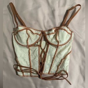 urban outfitters corset top